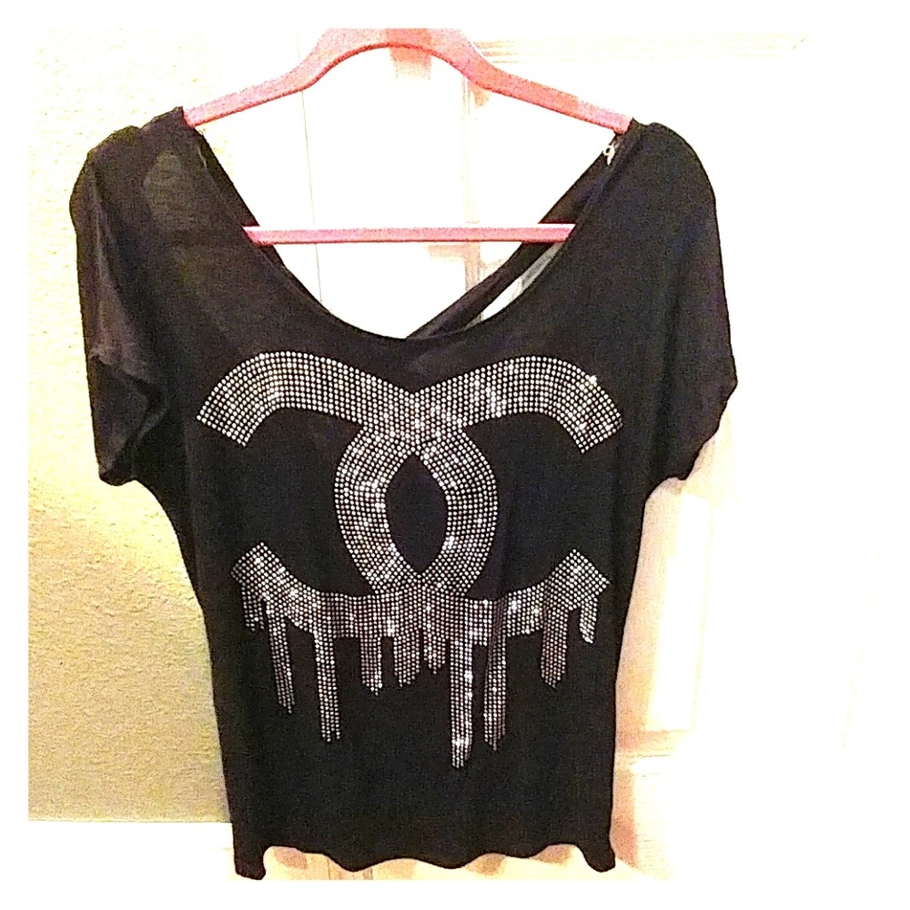 Rhinestone shirt